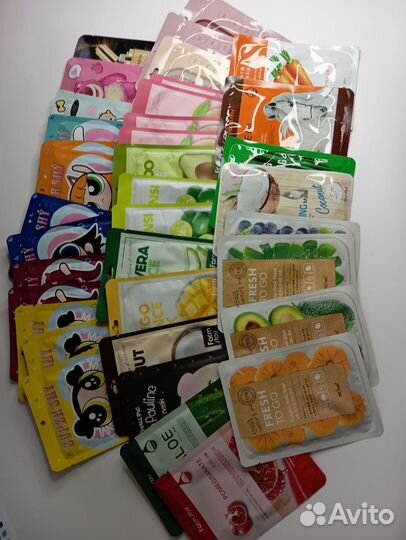 Косметика. Тканевые маски для лица