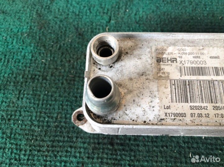 Теплообменник Mercedes Benz C-Class W204 M271