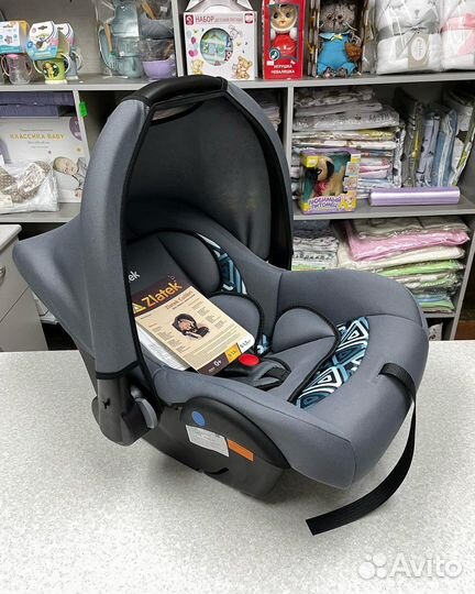 Детская автолюлька Zlatek Colibri Lux