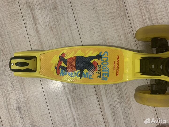 Детский трехколёсный самокат Kreiss