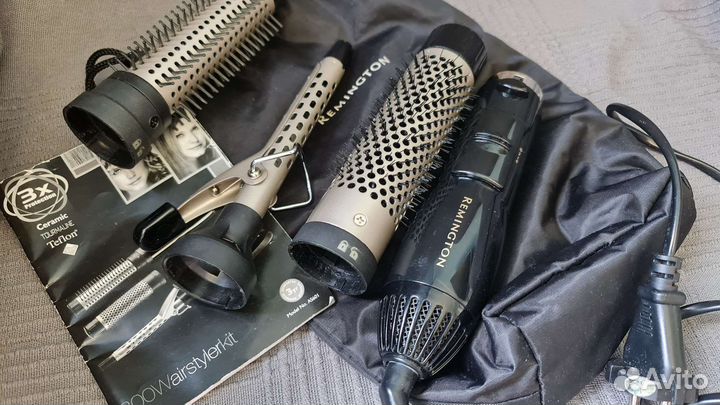 Стайлер, фен-щетка remington