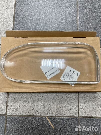 Стекло фары левое vw golf 3 1991-1997 прозрачное