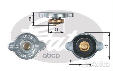 Крышка радиатора RC124 Gates