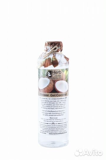 Herbcare Тайский Гель для душа с кокосом