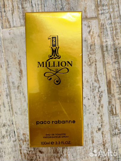 Мужская туалетная вода Paco Rabanne 1 Million 100