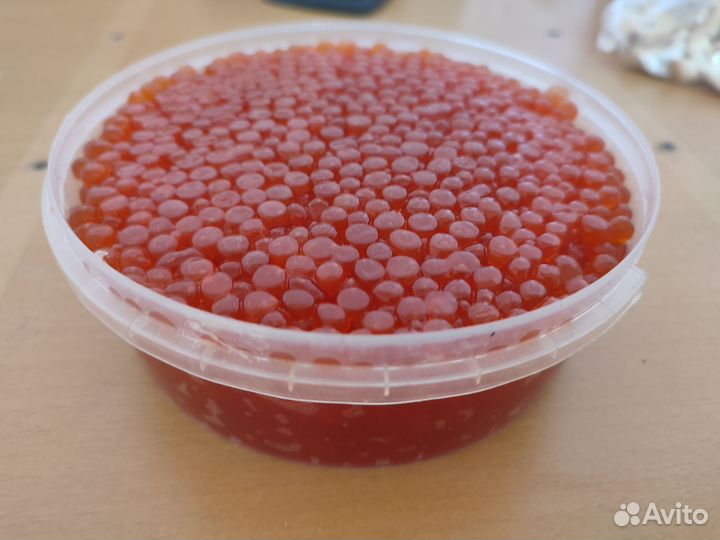Красная икра кеты