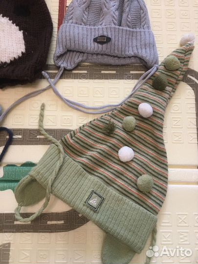 Шапка детская косынка