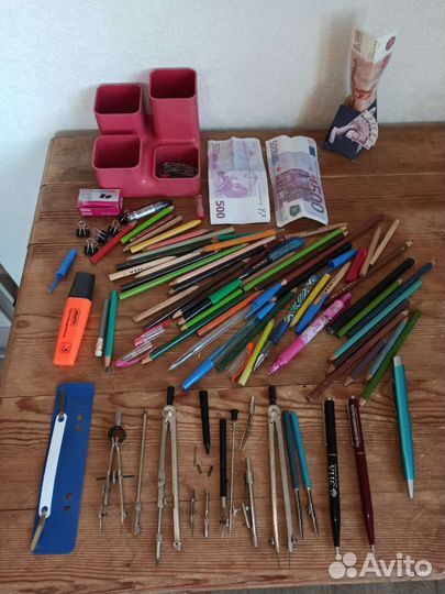 Готовальня +карандаши Икеа +