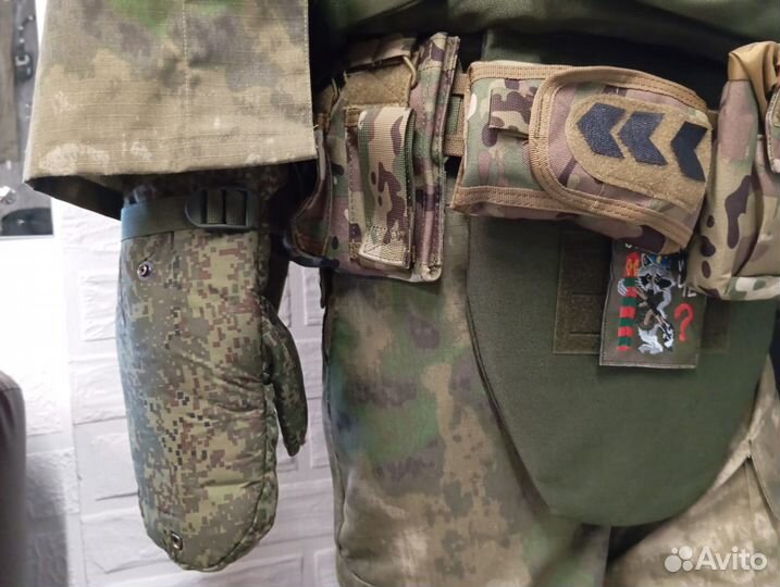 Варежки рукавицы армейские зимние вкпо. Опт