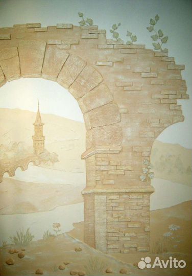 Панно, роспись, оформление помещения