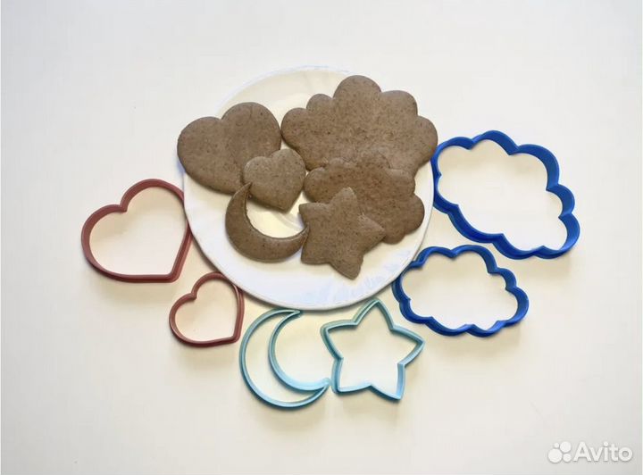 Набор форм для выпечки 6шт