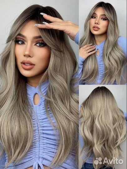 Парик женский длинный