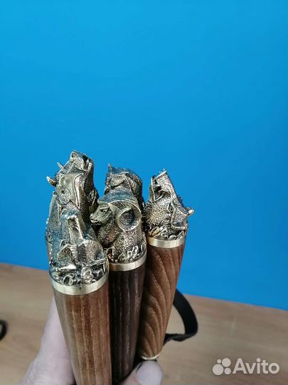 Набор шампуров, звери