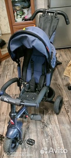 Велосипед коляска с ручкой