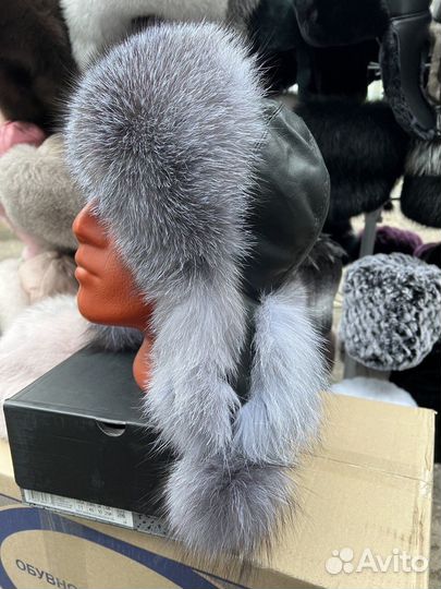 Ушанка из чернабурки