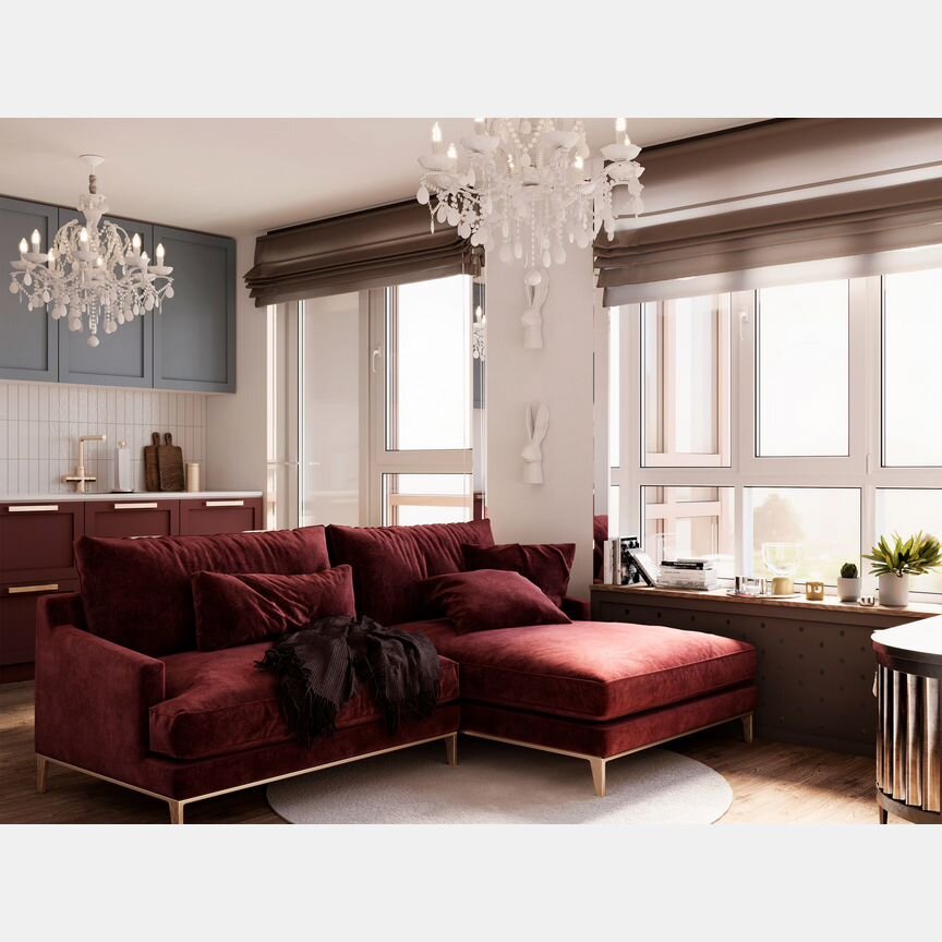1-к. квартира, 30,5 м², 6/12 эт.