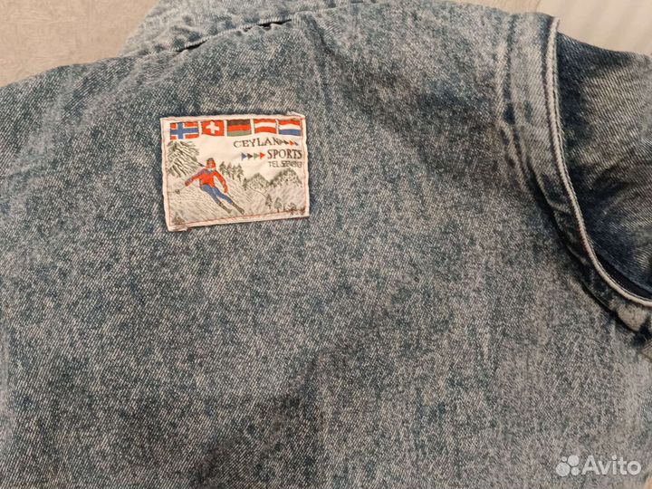 Джинсовый костюм для мальчика 128