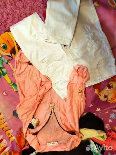 Вещи пакетом для девочки 120-128