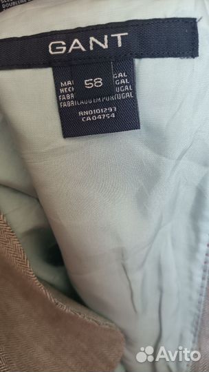 Льняной пиджак Gant