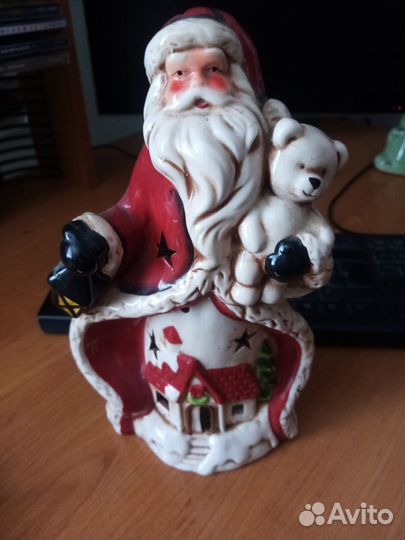 Статуэтка фарфор дед мороз