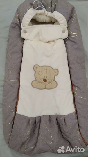 Конверт из овечьей шерсти осень-зима