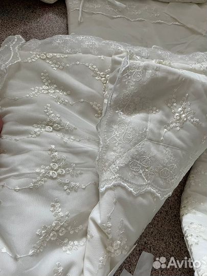 Бортики в кроватку, конверт, балдахин