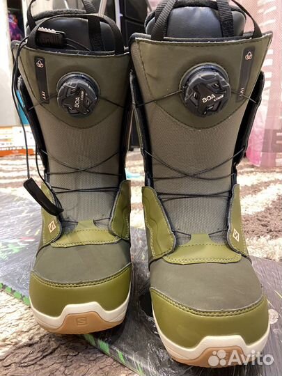 Ботинки для сноуборда новые Salomon