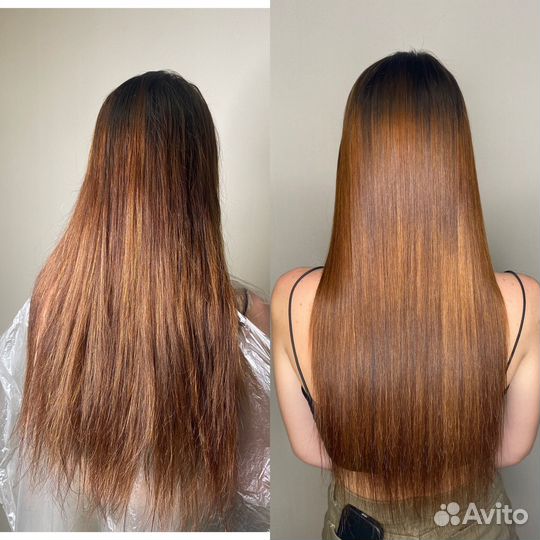 Кератиновое выпрямление волос Ботокс