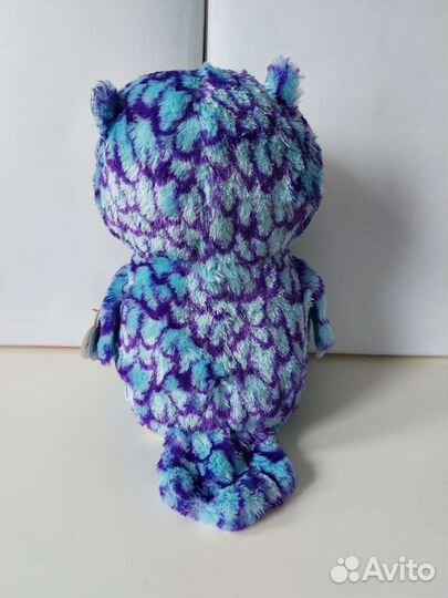 Мягкая игрушка с большими глазами Сова новая