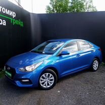 Hyundai Solaris 1.4 MT, 2018, 46 900 км, с пробегом, цена 1 195 000 руб.