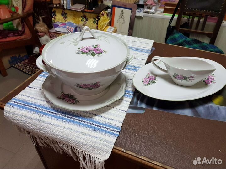 Часть столового сервиза Дулево 1995 год