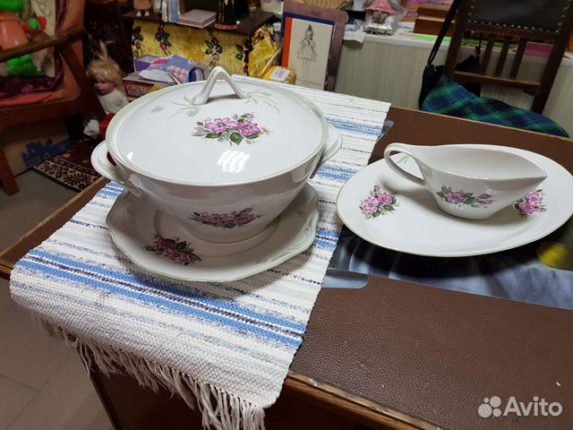 Часть столового сервиза Дулево 1995 год