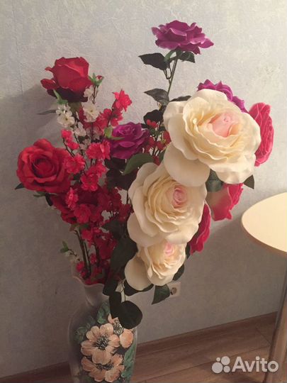 Ваза с цветами