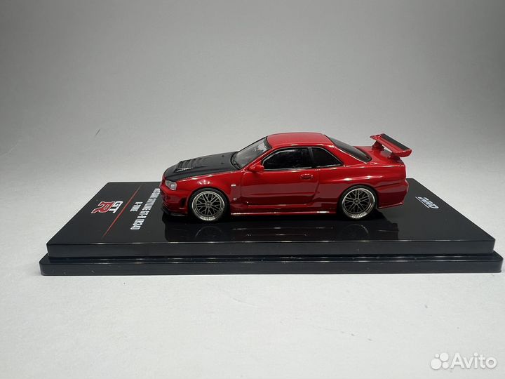 Nissan Skyline GT-R R34 inno 64 1:64