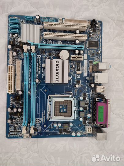 Материнская плата gigabyte + процессор