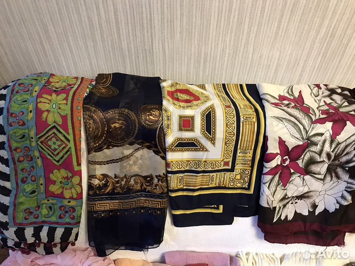Шарфы, платки, палантины