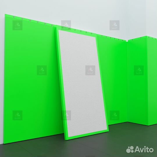 Стеновой протектор Line-Sport зеленый