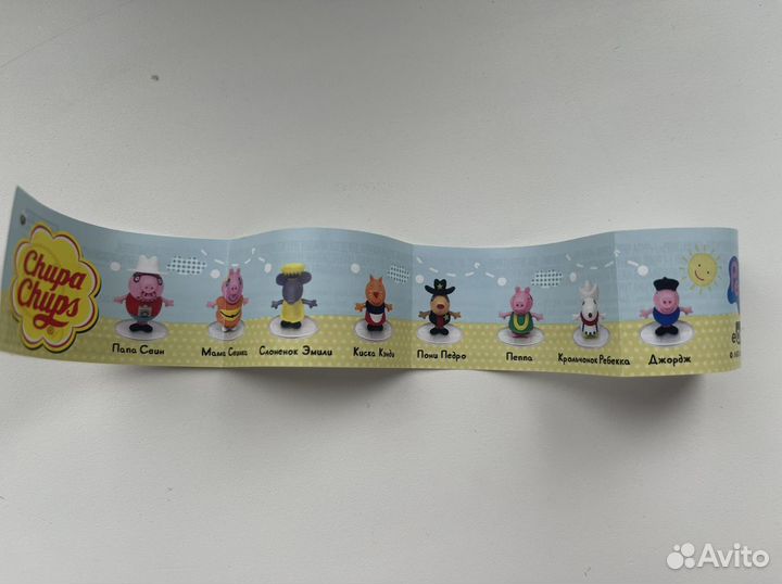 Свинка пеппа чупа чупс