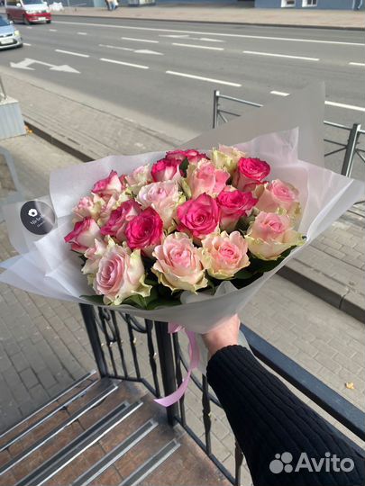 Цветы розы и букеты с доставкой 24