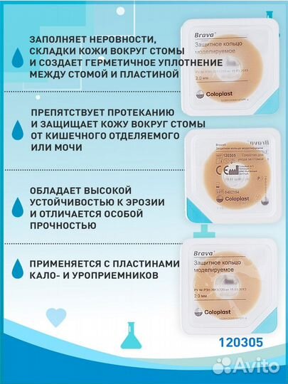 Защитное моделируемое кольцо Coloplast Brava