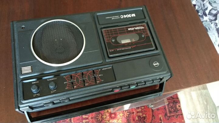 Кассетный магнитофон Томь 304с