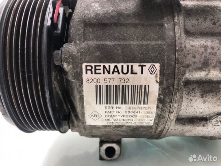Компрессор кондиционера Renault Laguna 2 2.0 DCI