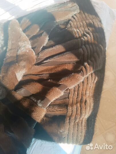 Шуба норковая оверсайз