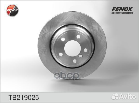 Диск тормозной TB219025 fenox