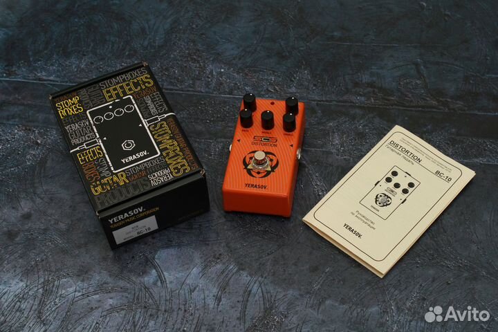 Гитарная педаль Yerasov SCS distortion BC-10