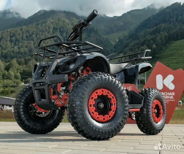 Электроквадроцикл white siberia sneg 2.1 PRO 1500W