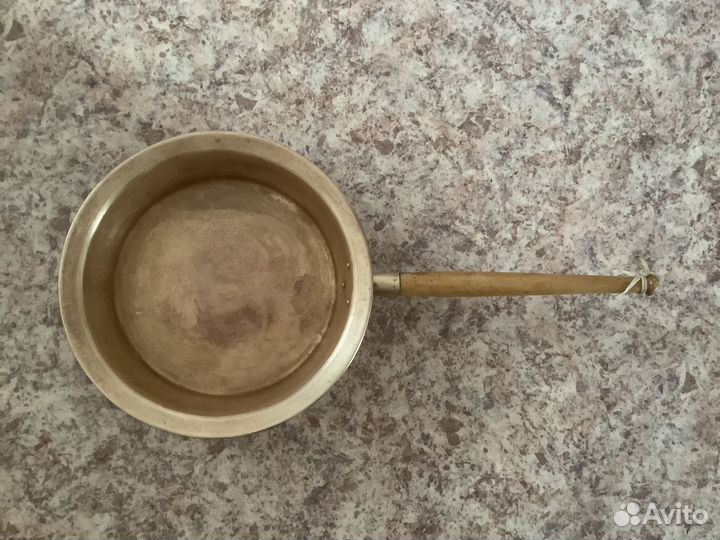 Латунный таз