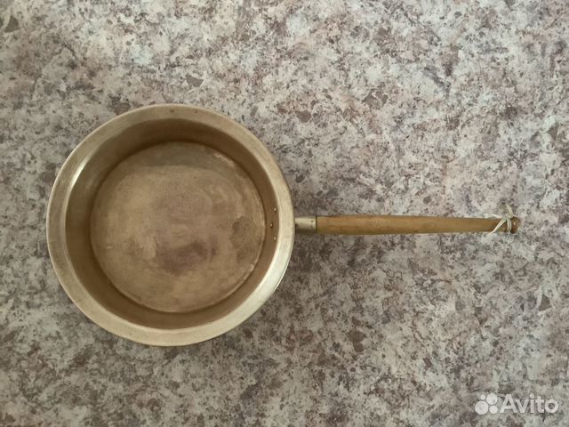 Латунный таз