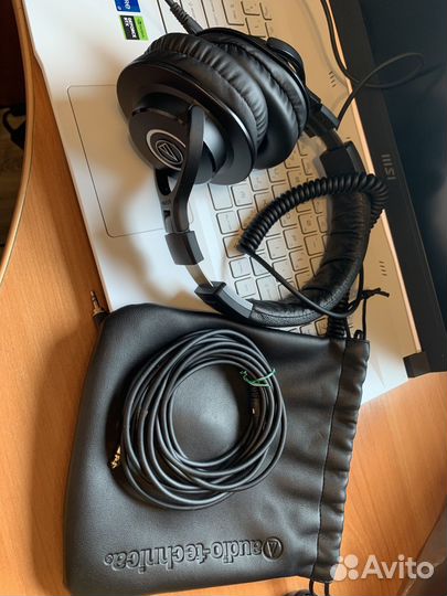 Audio technica ath m40x