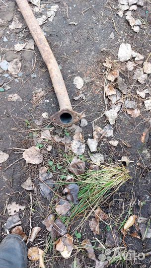 Резонатор глушителя. Kia Spectra. 2008г